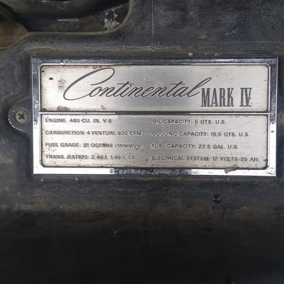 1975 Lincoln continental - Picture 7 of 8